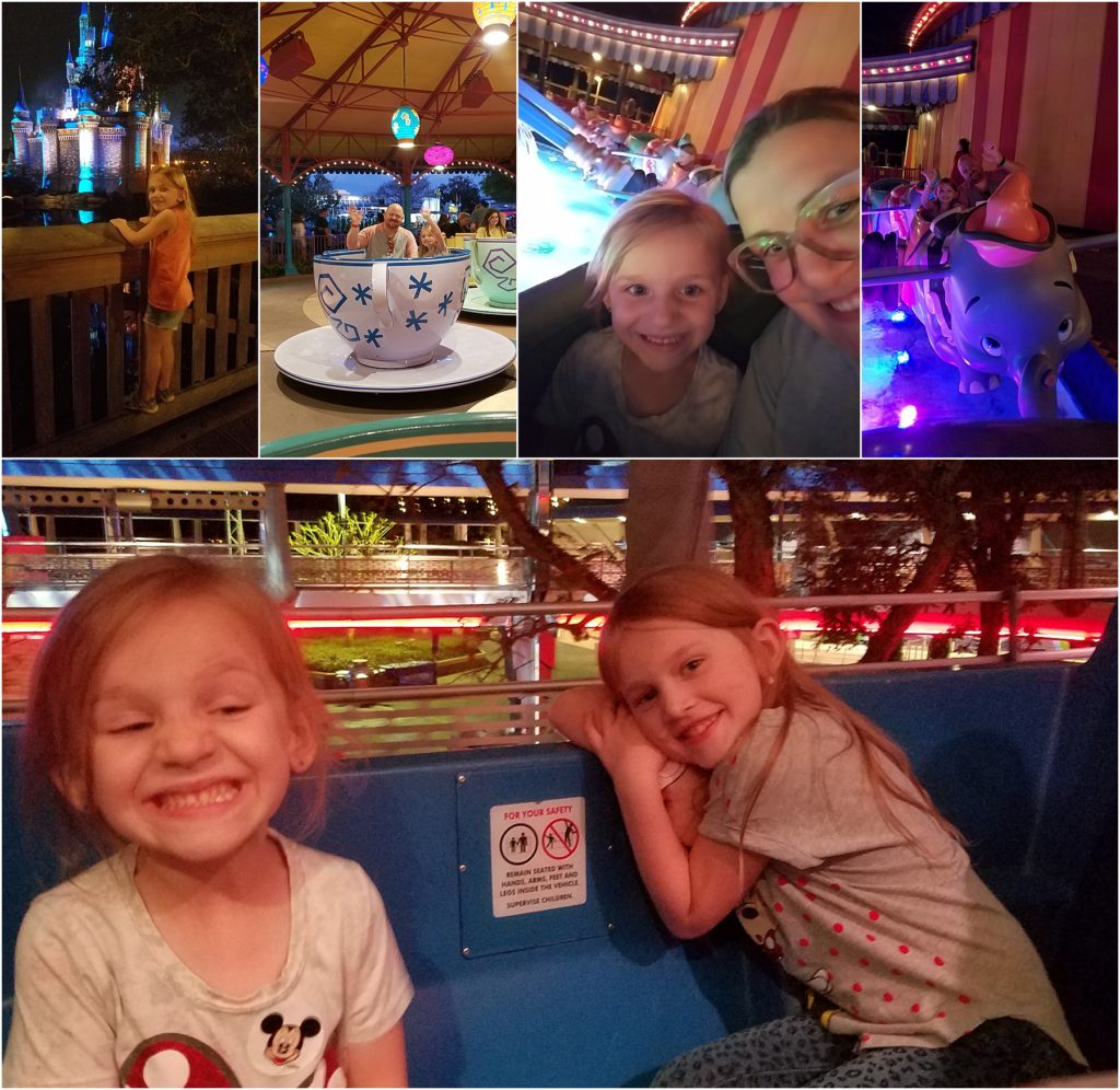 The girls on rides at Disney World and RV campgrounds make it so much easier to come when you want.  