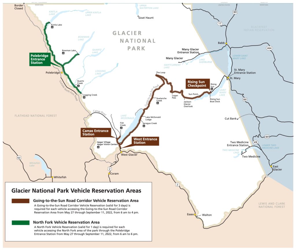 Reservation Information you need to know before your Glacier National Park visit