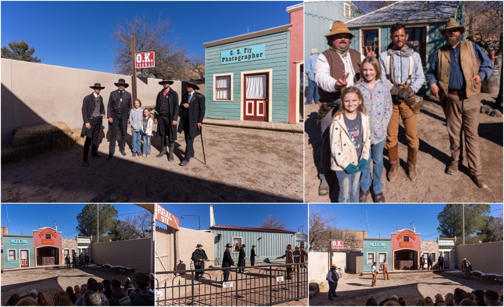 The O. K. Corral Gunfight Reenactment is a must when visiting Tombstone, Arizona, with kids.