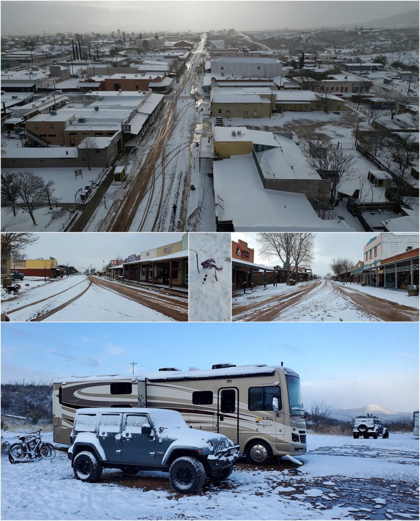 winter in tombstone